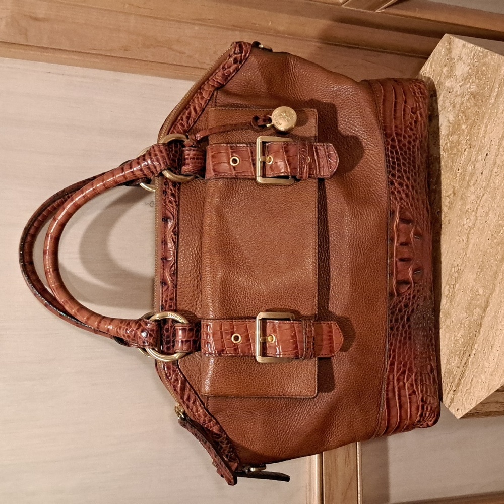 Brahmin Dakota Miele Traver satchel